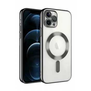 Newface Apple iPhone 13 Pro Kılıf Kross Magneticsafe Kapak - Siyah