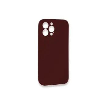 Newface iPhone 13 Pro Kılıf Lansman Legant Silikon - Bordo