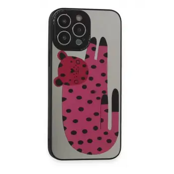 Newface Apple iPhone 13 Pro Kılıf Mirror Desenli Kapak - Mirror - 12