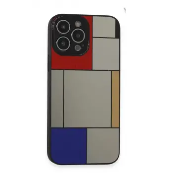 Newface Apple iPhone 13 Pro Kılıf Mirror Desenli Kapak - Mirror - 9