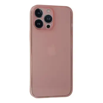 Newface iPhone 13 Pro Kılıf PP Ultra İnce Kapak - Pembe