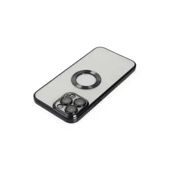 Newface iPhone 13 Pro Kılıf Slot Silikon - Siyah