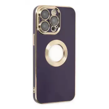 Newface Apple iPhone 13 Pro Kılıf Store Silikon - Derin Mor