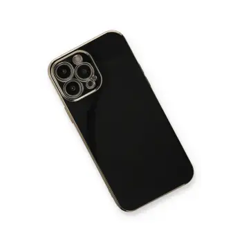 Newface iPhone 13 Pro Kılıf Volet Silikon - Siyah