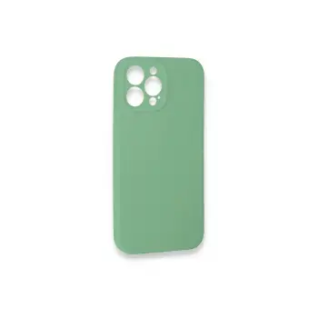 Newface iPhone 13 Pro Max Kılıf Lansman Legant Silikon - Yeşil