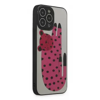 Newface iPhone 13 Pro Max Kılıf Mirror Desenli Kapak - Mirror - 12