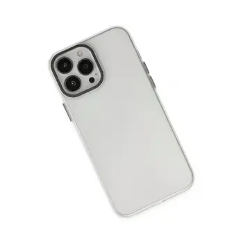 Newface iPhone 13 Pro Max Kılıf Modos Metal Kapak - Şeffaf