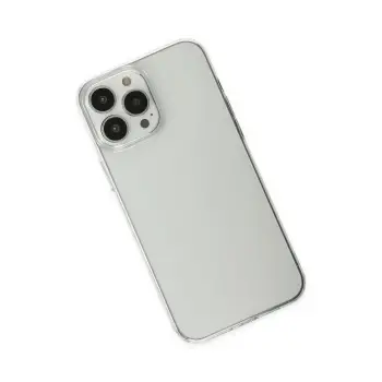 Newface iPhone 13 Pro Max Kılıf Pc Sert Şeffaf Kapak - Şeffaf
