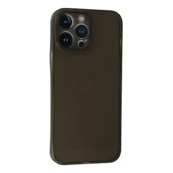 Newface iPhone 13 Pro Max Kılıf PP Ultra İnce Kapak - Gri