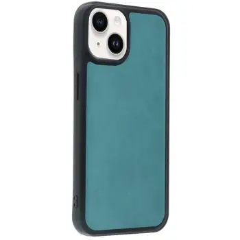 Newface Apple iPhone 14 Kılıf Aras Deri Kapak - Açık Yeşil