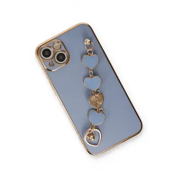 Newface iPhone 14 Kılıf Esila Silikon - Gri