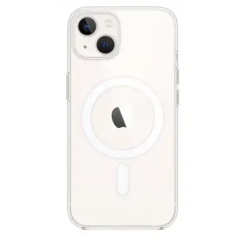 Newface Apple iPhone 14 Kılıf Pc Real Magsafe Kapak - Şeffaf