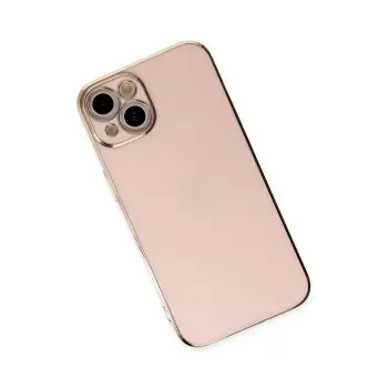 Newface Apple iPhone 14 Kılıf Volet Silikon - Pembe