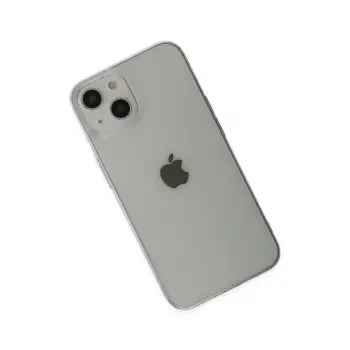 Newface iPhone 14 Plus Kılıf Pc Sert Şeffaf Kapak - Şeffaf