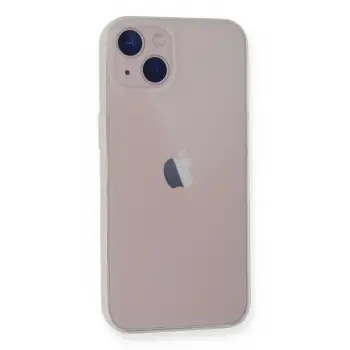 Newface iPhone 14 Plus Kılıf PP Ultra İnce Kapak - Beyaz