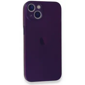 Newface iPhone 14 Plus Kılıf PP Ultra İnce Kapak - Mor
