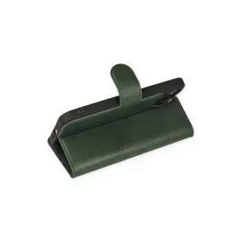 Newface iPhone 14 Plus Kılıf Trend S Plus Kapaklı Kılıf - Yeşil