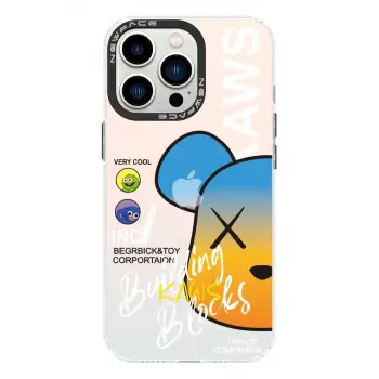 Newface Apple iPhone 14 Pro Kılıf Estoril Desenli Kapak - Estoril - 6