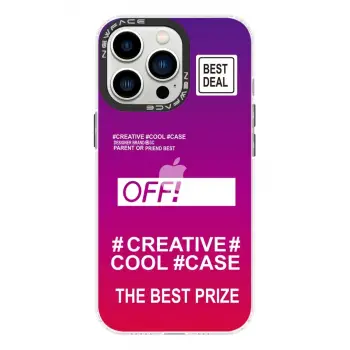 Newface Apple iPhone 14 Pro Kılıf Estoril Desenli Kapak - Estoril - 9