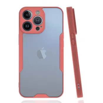 Newface iPhone 14 Pro Kılıf Platin Silikon - Pembe