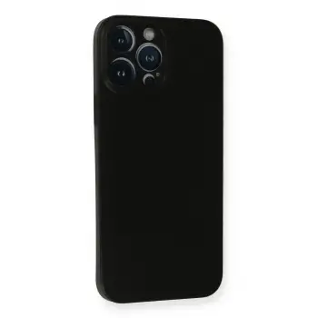 Newface iPhone 14 Pro Kılıf PP Ultra İnce Kapak - Siyah