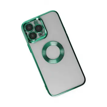 Newface Apple iPhone 14 Pro Kılıf Slot Silikon - Köknar Yeşili