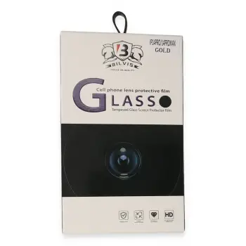 Newface iPhone 14 Pro Max Bilvis Titan Kamera Lens - Gold