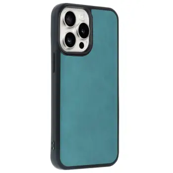 Newface iPhone 14 Pro Max Kılıf Aras Deri Kapak - Açık Yeşil