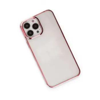 Newface iPhone 14 Pro Max Kılıf Element Silikon - Pembe