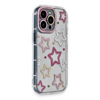 Newface iPhone 14 Pro Max Kılıf Reflexion Desenli Kapak - Desen 3