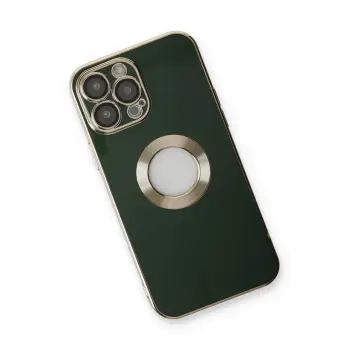 Newface Apple iPhone 14 Pro Max Kılıf Store Silikon - Yeşil