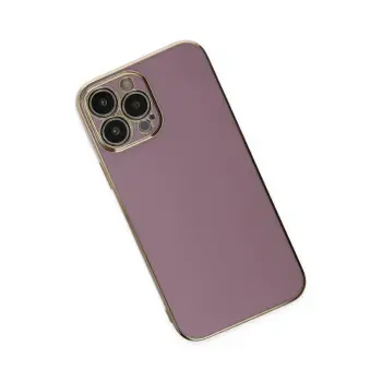 Newface Apple iPhone 14 Pro Max Kılıf Volet Silikon - Mor