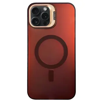 Newface iPhone 14 Pro Max Primera Magsafe Standlı Kapak - Bordo