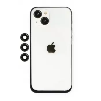 Newface Apple iPhone 14 Shine Kamera Lens - Siyah