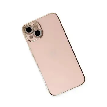 Newface iPhone 15 Kılıf Volet Silikon - Pembe