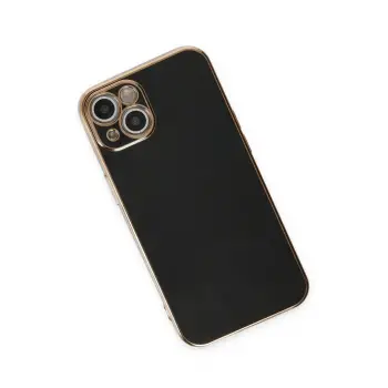 Newface iPhone 15 Kılıf Volet Silikon - Siyah