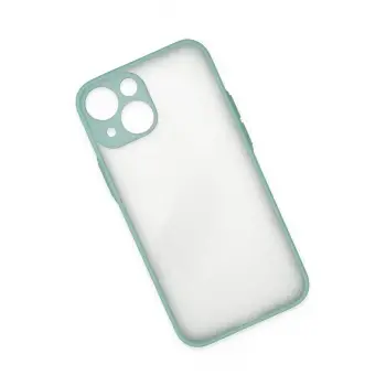 Newface iPhone 15 Plus Kılıf Montreal Silikon Kapak - Açık Yeşil