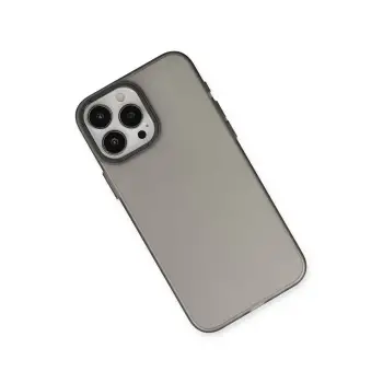 Newface iPhone 15 Pro Kılıf Modos Metal Kapak - Siyah