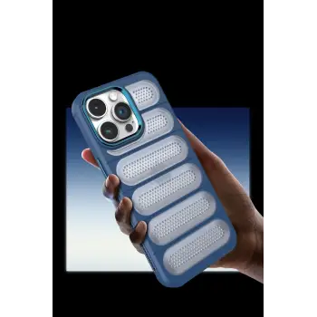 Newface iPhone 15 Pro Max Kılıf Airmax Silikon Kapak - Koyu Yeşil