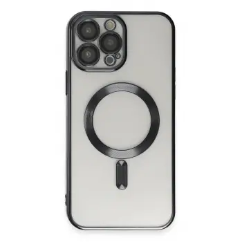 Newface iPhone 15 Pro Max Kılıf Kross Magneticsafe Kapak - Siyah