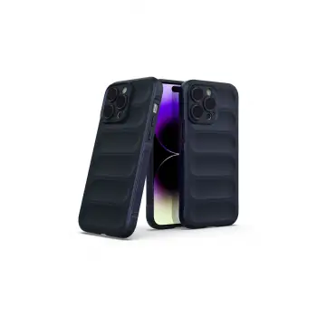 Newface Apple iPhone 15 Pro Max Kılıf Optimum Silikon - Lacivert
