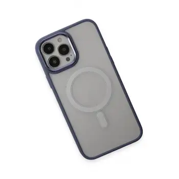 Newface iPhone 15 Pro Max Kılıf Room Magneticsafe Silikon - Sierra Blue