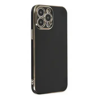 Newface iPhone 15 Pro Max Kılıf Volet Silikon - Siyah