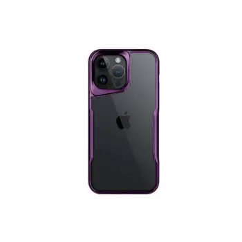 Newface iPhone 16 Pro Kılıf Boyi Silikon Kapak - Derin Mor