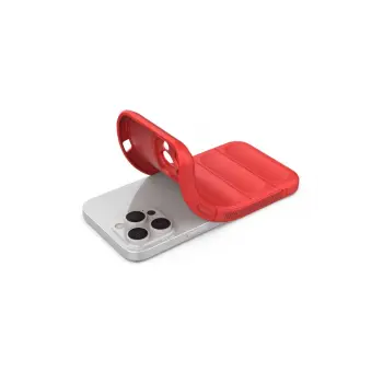 Newface iPhone 16 Pro Kılıf Optimum Silikon - Kırmızı