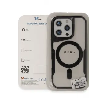 Newface iPhone 16 Pro Max Kılıf Boyi Magsafe Silikon Kapak - Derin Mor