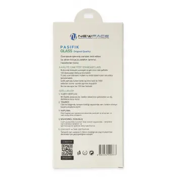 Newface iPhone 16 Pro Max Pasifik Cam Ekran Koruyucu