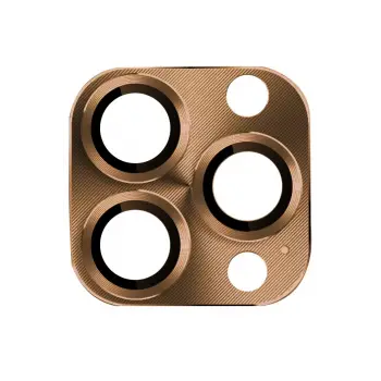 Newface iPhone 16 Pro Max Pers Alüminyum Kamera Lens - Desert