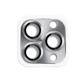 Newface iPhone 16 Pro Max Pers Alüminyum Kamera Lens - Gri