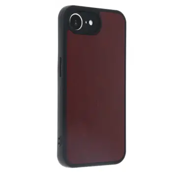 Newface iPhone 16E Kılıf Aras Deri Kapak - Bordo